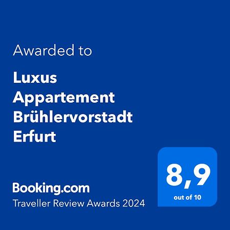 Luxus Appartement Brühlervorstadt Érfurt Exterior foto